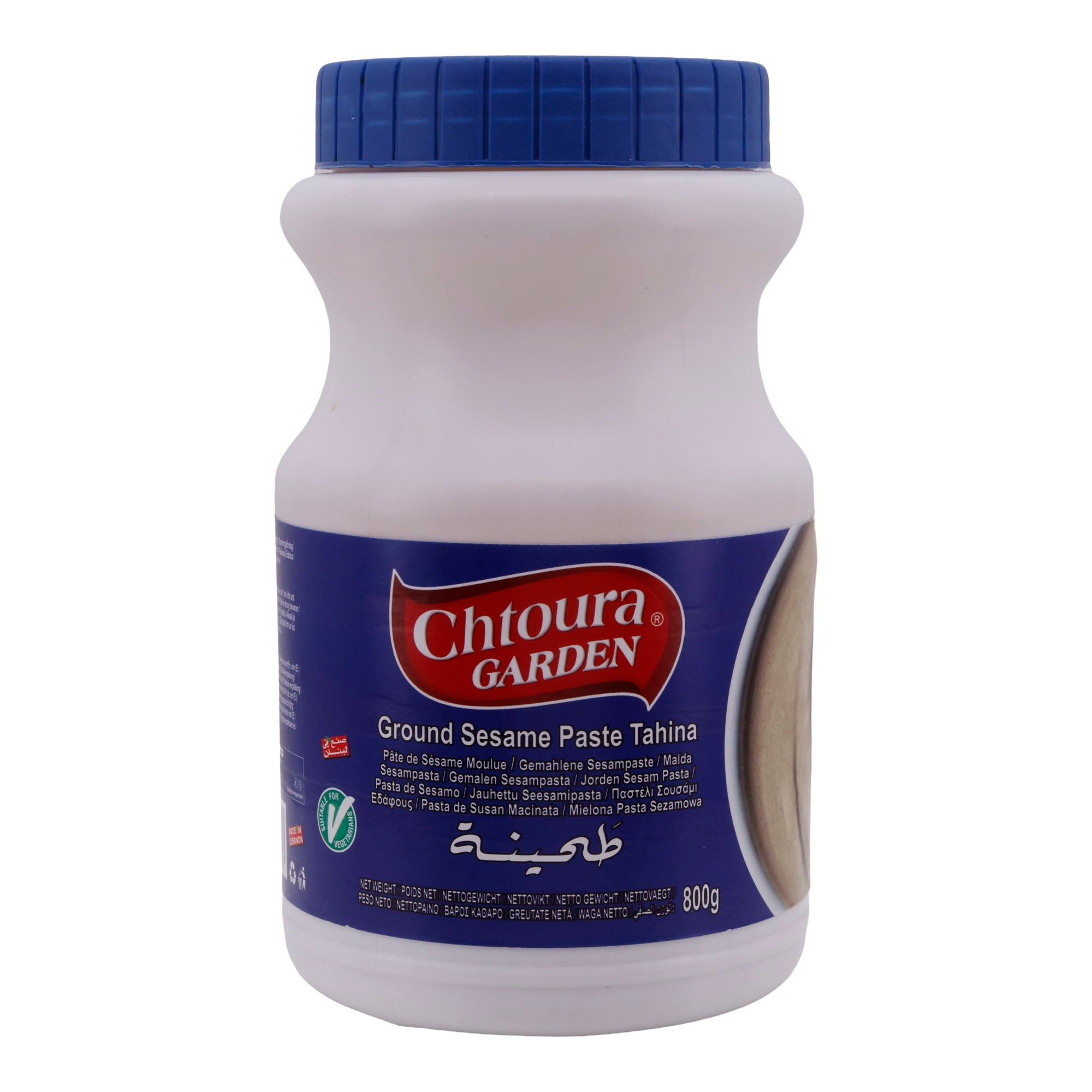 Sesampaste Chtoura Garden | Tahina Sesampaste | Authentische Sesampaste aus dem Libanon | 800 g - Taste Your World